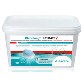 Chlorilong Ultimate 7 Bayrol 4,8KG Groupe Ozéo Piscines