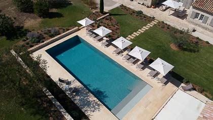 Piscine de 15.00m x 6.00m en béton armé