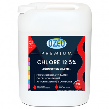 Chlore liquide Ozéo 20L