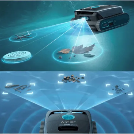 Robot sans fil Aiper Scuba N3 vision cognitive IA