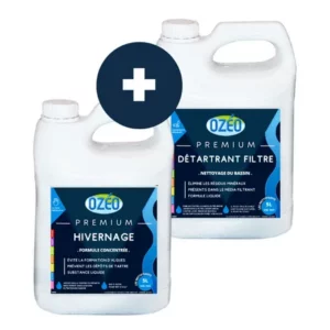 Pack hiver doux : hivernage piscine + détartrant filtre